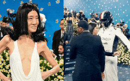 Hội "chơi nổi" Met Gala 2025: Màn xách máy may vác đàn, "biến hình" 19 giây cũng không sốc bằng mặt mộc của Vera Wang