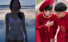 Vợ mới cưới của Hồ Văn Cường khoe visual nét căng, vóc dáng diện bikini đi biển mới gây xôn xao