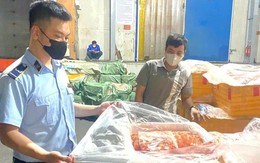 Phát hiện hơn 7 tấn trứng non, tràng gà, nầm lợn không rõ nguồn gốc