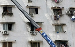 TP HCM: Cháy chung cư Viễn Đông, 2 người nhập viện cấp cứu