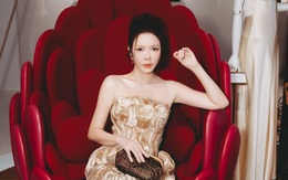 Lý Nhã Kỳ mặc đồ đậm văn hóa Việt tham gia show thời trang quốc tế