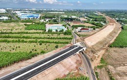 Toàn cảnh cao tốc Biên Hòa - Vũng Tàu đoạn qua Đồng Nai sau gần 2 năm thi công