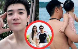 2 thiếu gia nhà bầu Hiển khoe body bên bể bơi, bố đơn thân nghìn tỷ 'ăn đứt' chồng Đỗ Mỹ Linh ở 1 điểm