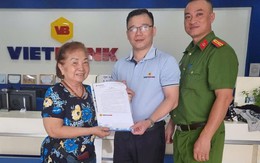 Tài khoản lương hưu của cụ bà 73 tuổi cộng thêm 300 triệu đồng, Công an Hải Phòng lập tức phong tỏa, làm việc với ngân hàng để xác minh