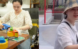 Quỳnh Anh vợ Duy Mạnh lại bị chê mặc xấu, còn đâu khí chất tiểu thư Hà thành