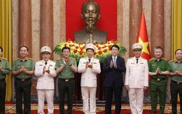 Ba Thứ trưởng Bộ Công an được thăng quân hàm Thượng tướng