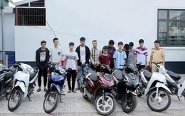 Nhóm 'quái xế' đại náo đường phố ở Quảng Ninh bị phạt gần 100 triệu đồng