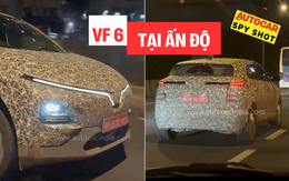 VinFast VF 6 lộ ảnh thử nghiệm tại Ấn Độ: Nhiều thông số bằng bản ở Việt Nam nhưng khoảng sáng gầm tăng thêm 20mm