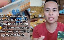 Mẹ bỉm mua sản phẩm siro ăn ngon của TikToker "Gia Đình Hải Sen" cho con uống, đồng loạt "kêu cứu"