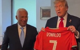 Ronaldo tặng quà, gửi lời nhắn đặc biệt cho Tổng thống Trump