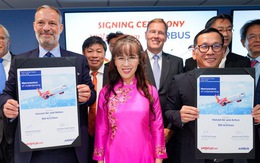 Vietjet Air của tỷ phú Nguyễn Thị Phương Thảo đặt mua tiếp 100 máy bay Airbus