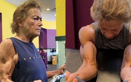 Ngỡ ngàng với cụ bà 68 tuổi "nghiện" gym, body đỉnh,  khỏe đến nỗi bị ngựa húc mà không gãy xương