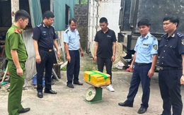 Phát hiện 25 tấn thực phẩm đông lạnh bốc mùi hôi thối