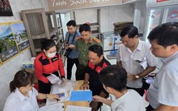 Đoàn kiểm tra mời chủ các cửa hàng Fresh Shop - Công ty C.P ở Sóc Trăng làm việc