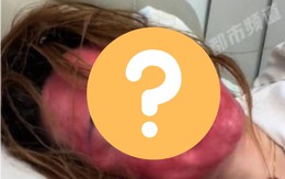 Khuôn mặt của người phụ nữ 22 năm không tẩy trang gây sốc