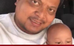 Em bé 3 tháng tuổi chết thương tâm khi cha lên cơn đau tim, ngã đè lên người