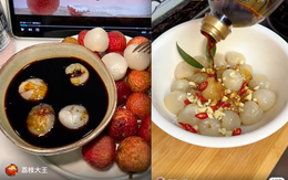 Loạt món ăn từ vải gây hoang mang: Người chấm xì dầu, người trộn với... ớt tỏi