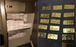 Tịch thu 250 tỷ đồng và vàng miếng la liệt trên sàn nhà 1 căn phòng trọ tồi tàn