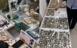 Người phụ nữ mang 4 tấn tiền trị giá 2,5 tỷ đồng đến ngân hàng gửi tiết kiệm: “Tôi chỉ bán tạp hoá ở cổng trường”