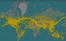 Hãy nhìn tấm bản đồ đặc biệt này: Điều gì đã xảy ra khiến nó bị "đục thủng lỗ chỗ"?