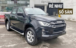 Isuzu D-Max dọn kho giảm 100 triệu đồng tại đại lý: Bản AT còn hơn 580 triệu, giá rẻ cho 'dân cày' không quan trọng mẫu mã