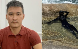 Công Vinh đăng status 7 chữ cùng hình ảnh Thủy Tiên tắm biển cũng gây xôn xao, chú ý