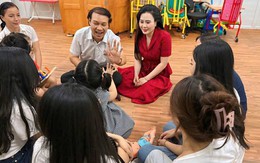 Thí sinh Hoa hậu Quý bà Hòa bình Việt Nam 2025 làm từ thiện