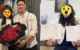 "Nam thần" U23 Việt Nam cầu hôn bạn gái sau 7 năm hẹn hò, nàng WAG cực sexy, thành tích học tập mới đáng nể