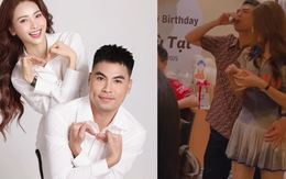 Bắt gặp khoảnh khắc cầu thủ nổi tiếng ôm eo tình tứ MC Huyền Trang Mù Tạt, lộ “hint” có thêm thành viên mới?