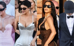 Đám cưới tỷ phú Jeff Bezos: Kim Kardashian - Kylie Jenner sexy "ná thở", Leonardo DiCaprio cúi gằm mặt khác thường