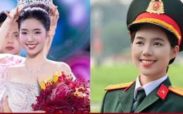 Gia thế đáng nể của nữ quân nhân vừa đăng quang Á hậu Việt Nam 2024