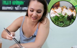 Khách Tây lần đầu tiên ăn bún đậu mắm tôm, có phản ứng khiến người Việt ngỡ ngàng