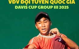 Lý Hoàng Nam không dự Davis Cup, một tay vợt dự tuyển rút lui