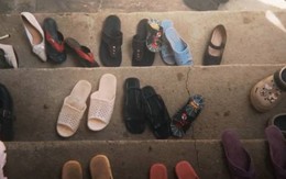 Bức ảnh toàn sự bừa bộn nhưng ông bà chắc chắn rất thích