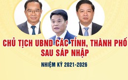 Chân dung Chủ tịch UBND các tỉnh, thành phố mới