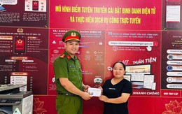 Người phụ nữ đến trình báo, công an lập tức xác minh người nhận gần 30 triệu đồng tiền chuyển khoản qua ngân hàng