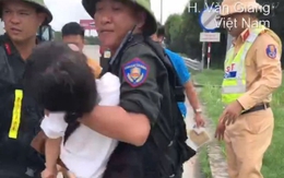 Cháu bé 7 tuổi lên cơn co giật, bất tỉnh trên xe khách và hành động “nhanh như chớp” của chiến sĩ CSGT