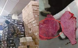 Theo dõi suốt 3 tháng, phanh phui đường dây sản xuất thịt giả doanh thu 127 tỷ đồng, tịch thu 900 tấn thịt chất thành “núi”