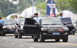 Vinh quang ngành Công an: Xe hộ tống thực hiện pha lái chiến thuật cực khó, VF 9 lần đầu được làm 1 việc