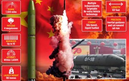Trung Quốc khoe tên lửa "vươn tới Mỹ" gấp 200 lần bom nguyên tử: Thông điệp ngầm gửi cho Washington?