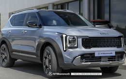 Kia Seltos 2026 tiếp tục lộ trên đường với dáng góc cạnh như Carnival, đèn LED phân tầng, mâm mới, thiết kế dễ gây 'wow'