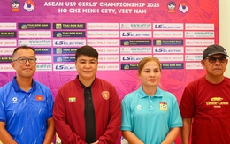 HLV U19 nữ Việt Nam quyết tâm "phá dớp" để vô địch Đông Nam Á
