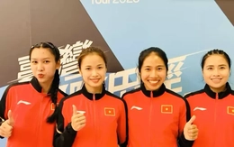 Tổ tiếp sức 4x100m nữ Việt Nam giành HCB tại giải điền kinh quốc tế Đài Bắc Trung Hoa