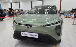 Ảnh thực tế mẫu MPV VinFast Limo Green vừa lộ diện