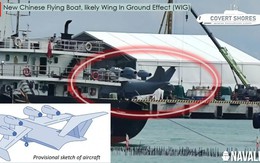 Ekranoplane bí ẩn của Trung Quốc thu hút sự quan tâm đặc biệt