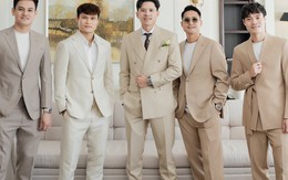 Sốc visual dàn phù rể giá hơn 30 tỷ trong đám cưới xa hoa của trung vệ ĐT Việt Nam và mẹ đơn thân