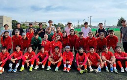 U20 nữ Việt Nam đến Nhật Bản, tích cực bước vào tập luyện
