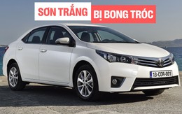 Toyota bị kiện vì màu sơn trắng bong tróc dưới trời nắng