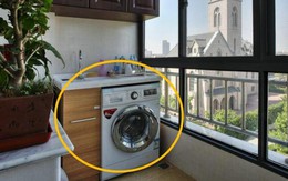 Ban công không phải chỗ để máy giặt, trừ khi bạn biết 3 điều này