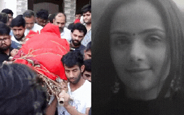 Lễ tang đẫm nước mắt của nữ vận động viên bị cha bắn chết: Thi thể cuốn trong một mảnh vải đỏ, anh trai đau khổ tự tay châm giàn thiêu